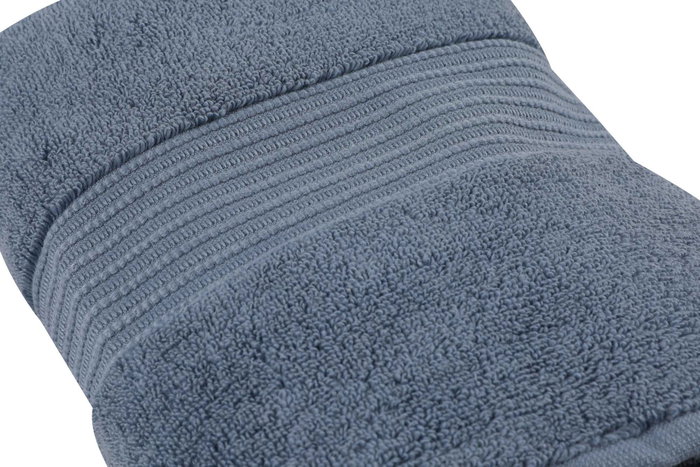Mijölnir Toalla de Manos Azul 100% Algodón 450 gr/m² 50 x 90 cm Lujosa y Suave para Baño